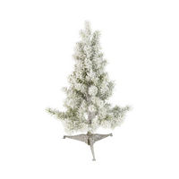 Snow Covered Tabletop Tree 18 Inch