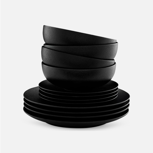 Maxwell And Williams Dinner Set Caviar 12 pieces