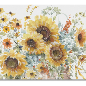 CounterArt Glass Counter Saver Sunflowers Forever Large