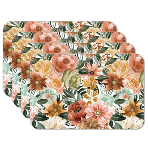 CounterArt Placemat Reversible Floral Chic