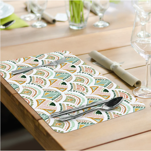 CounterArt Placemat Reversible Floral Chic