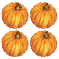 Placemat Reversible Shaped Pumpkin