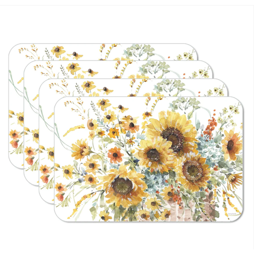 CounterArt Placemat Reversible Sunflowers Forever
