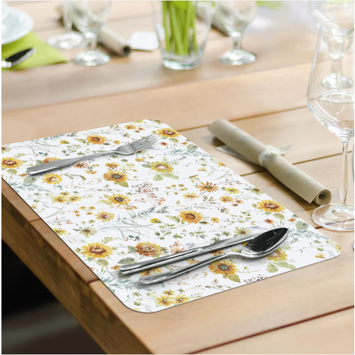 CounterArt Placemat Reversible Sunflowers Forever