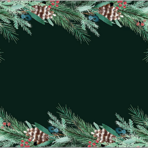 CounterArt Placemats Premium Paper Green Garland 24 Pack CounterArt Placemats Premium Paper Green Garland 24 Pack