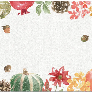 CounterArt Placemats Premium Paper Harvest 24 Pack CounterArt Placemats Premium Paper Harvest 24 Pack