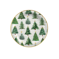 Confetti Trees Dessert Paper Plates Set of 8