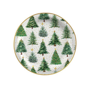 Harman Confetti Trees Dessert Paper Plates Set of 8 Harman Confetti Trees Dessert Paper Plates Set of 8