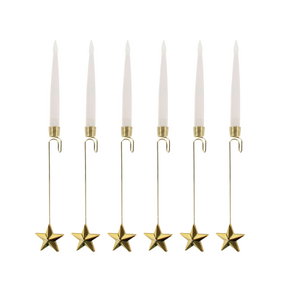 Harman LED Candle Hanging Star Set of 6 Harman LED Candle Hanging Star Set of 6