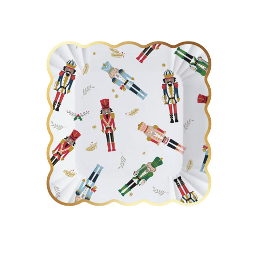 Harman Merry Nutcrackers Dessert Paper Plates Set of 8 Harman Merry Nutcrackers Dessert Paper Plates Set of 8