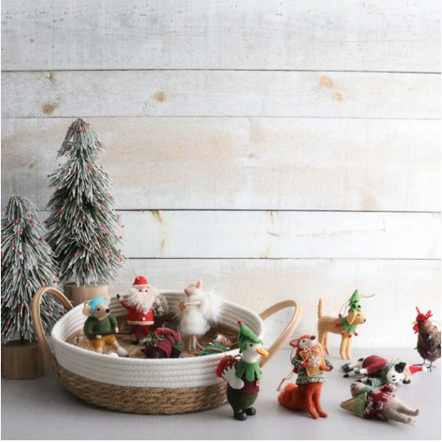 Harman Merry Rooster Felt Ornament Harman Merry Rooster Felt Ornament