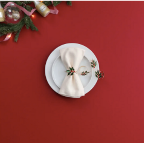Harman Napkin Ring Holly Harman Napkin Ring Holly