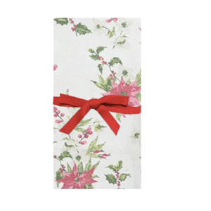Harman Napkin Shimmer Poinsettia Harman Napkin Shimmer Poinsettia