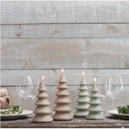 Harman Tree Shaped Candle Green Harman Tree Shaped Candle Green