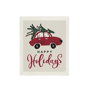 Harman Swedish Cloth Happy Holidays Car Harman Swedish Cloth Happy Holidays Car