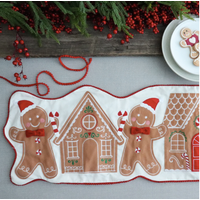 Table Runner Gingerbread 54 x 17 Inch