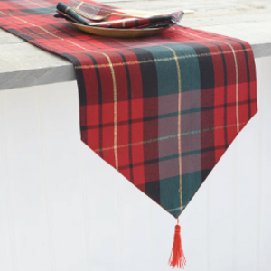 Harman Table Runner Traditional Check 72 x 13 Inch