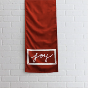 Harman Table Runner Velvet Joy Red 72 x 13 Inch