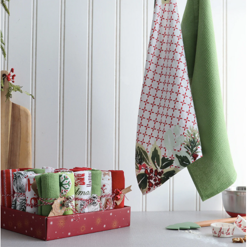 Harman Tea Towel Winter Set of 2 Harman Tea Towel Winter Set of 2