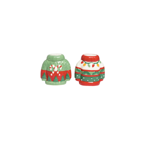 Harman Ugly Sweater Salt & Pepper Shakers Harman Ugly Sweater Salt & Pepper Shakers