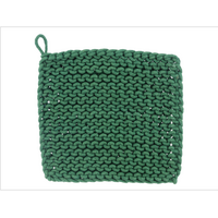 Crochet Pot Holder Green