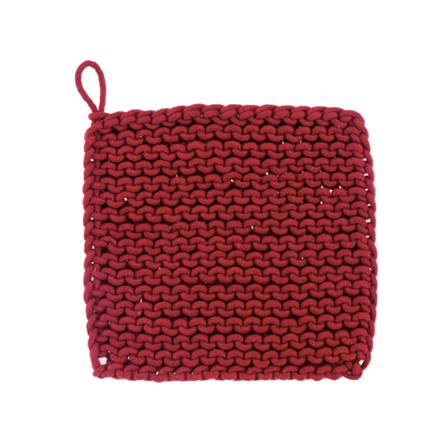 Ganz Crochet Pot Holder Red Ganz Crochet Pot Holder Red
