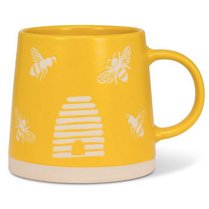 Abbott Mug Yellow with Bees Abbott Mug Yellow with Bees