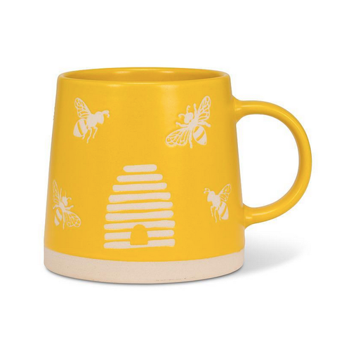 Abbott Mug Yellow with Bees