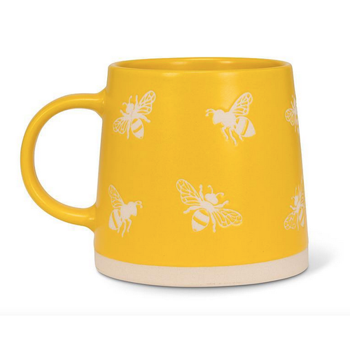 Abbott Mug Yellow with Bees