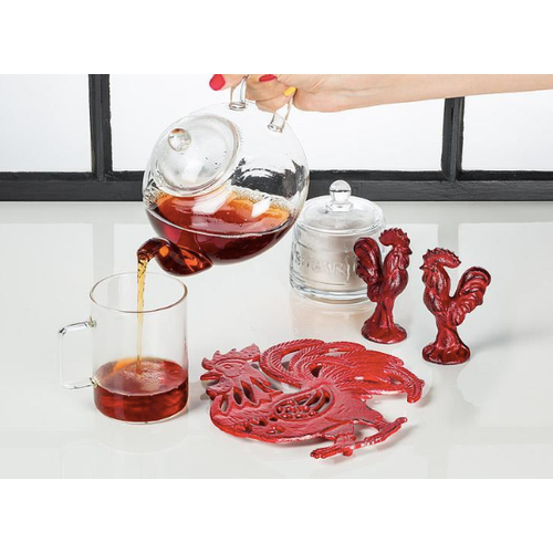 Abbott Trivet Rooster Cast Iron