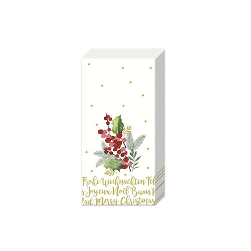 IHR Sniff Tissue Merry Christmas IHR Sniff Tissue Merry Christmas