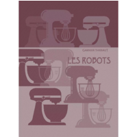 Garnier Thiebaut Tea Towel Les Robots Framboises