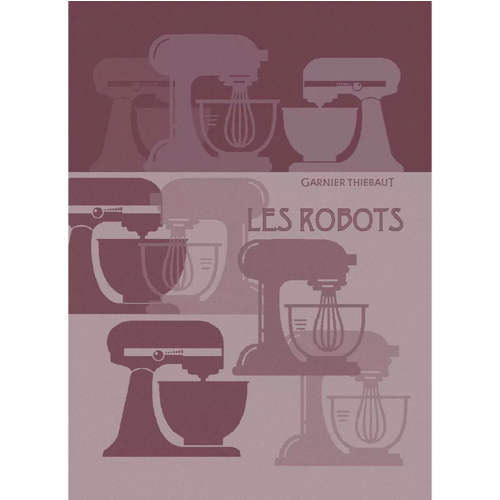 Garnier Thiebaut Garnier Thiebaut Tea Towel Les Robots Framboises