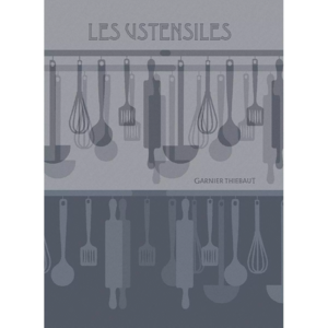 Garnier Thiebaut Garnier Thiebaut Tea Towel Les Ustensils Denim