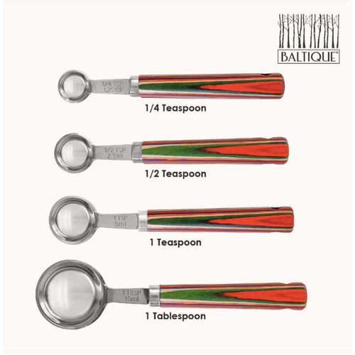 Totally Bamboo Marrakesh Measuring Spoons Set of 6