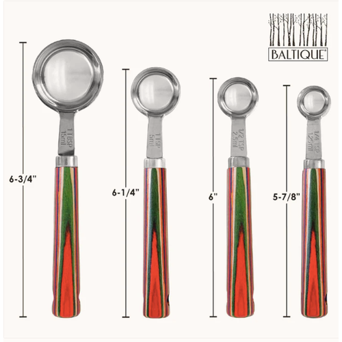 Totally Bamboo Marrakesh Measuring Spoons Set of 6