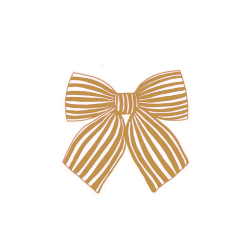 Napkin Cocktail Paviot Noeud Or Napkin Cocktail Paviot Noeud Or