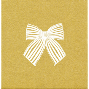 Napkin Dinner Paviot Noeud Or Napkin Dinner Paviot Noeud Or