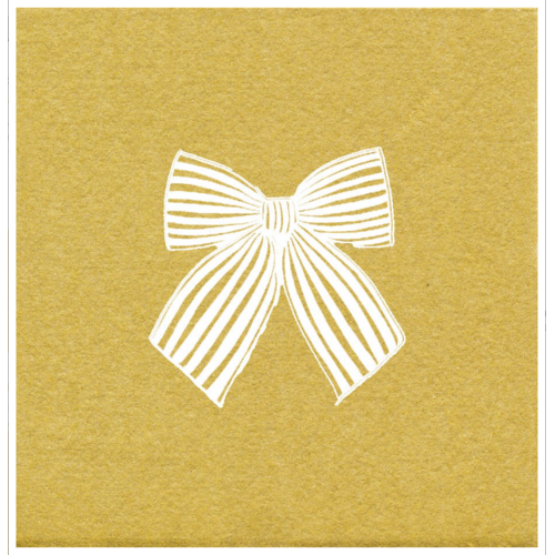 Napkin Dinner Paviot Noeud Or Napkin Dinner Paviot Noeud Or