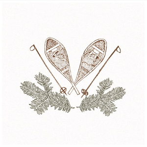 Napkin Dinner Paviot Raquette Napkin Dinner Paviot Raquette