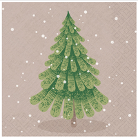 Napkin Lunch Paper Crafty Tree