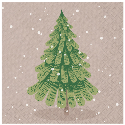 IHR Napkin Lunch Paper Crafty Tree IHR Napkin Lunch Paper Crafty Tree