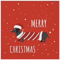 Napkin Lunch Paper Dachshund