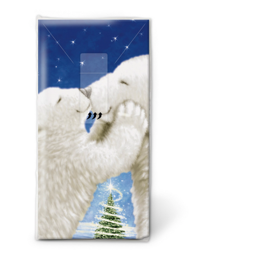 IHR Sniff Tissue Polar Bear Kiss IHR Sniff Tissue Polar Bear Kiss