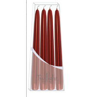 Twilight Metallic Taper Four Pack Cranberry