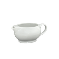 Gravy Boat Rounded White