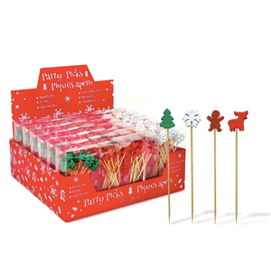 Danesco Holiday Party Picks 20 Pack Danesco Holiday Party Picks 20 Pack