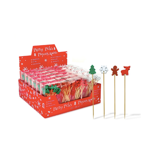 Danesco Holiday Party Picks 20 Pack Danesco Holiday Party Picks 20 Pack