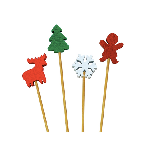 Danesco Holiday Party Picks 20 Pack Danesco Holiday Party Picks 20 Pack