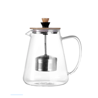 Lift & Lock Glass Teapot with Infuser